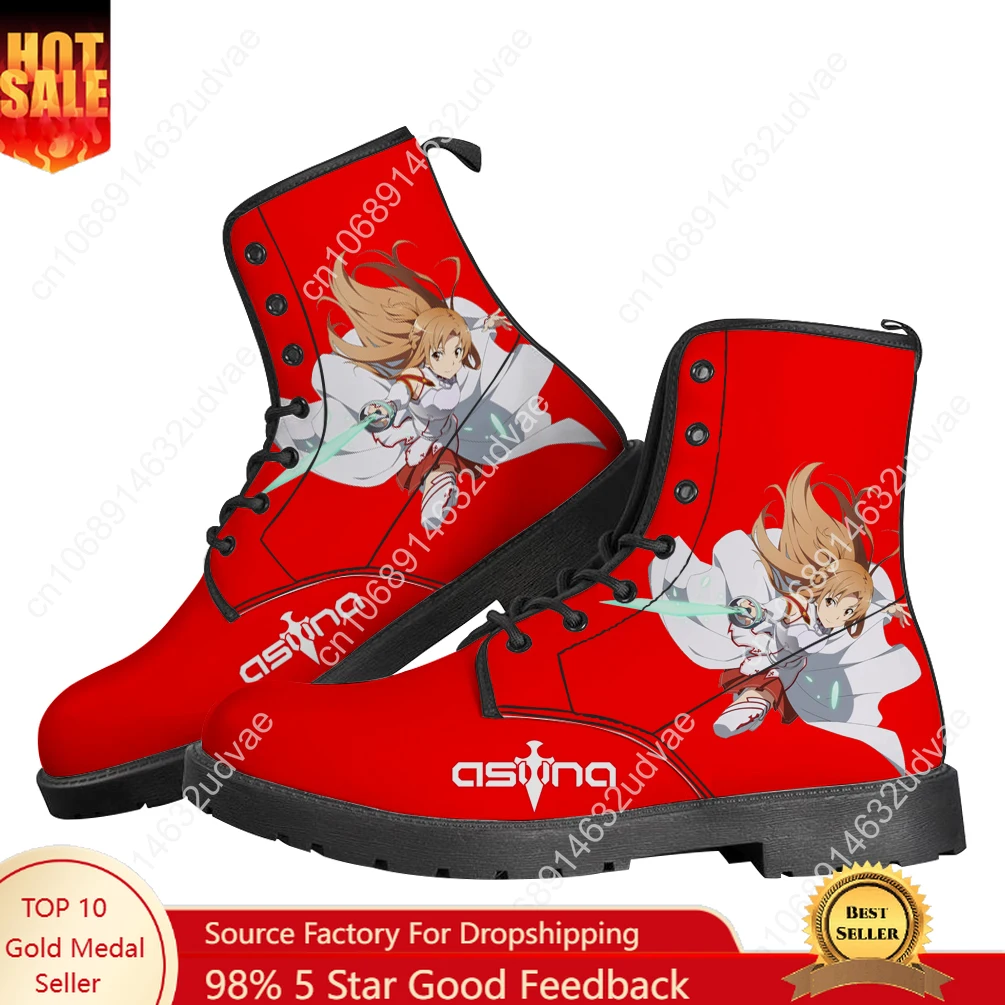 Outdoor Lighting Quality - Sword Art Online Asuna Boots Mens