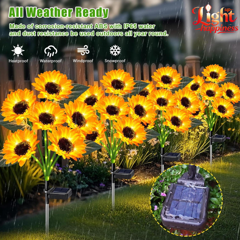 Outdoor Lighting Yard Stakes - ﻿ Solar Flowers Lights Outdoor Garden