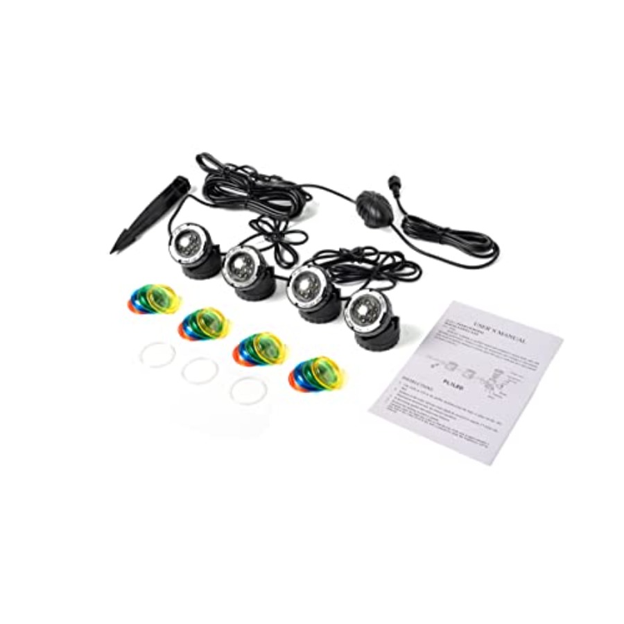 Underwater Fountain Pond Subme - Pond Light Submersible 评论和价格