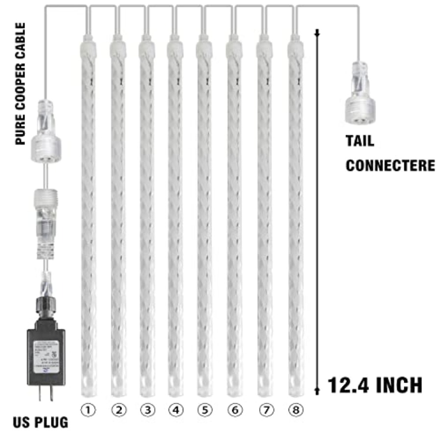 Christmas Lights Outdoor, Mete - Outdoor Lighting For Christmas 评论和价格