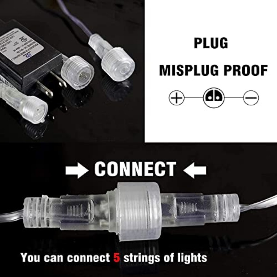 Christmas Lights Outdoor, Mete - Outdoor Lighting For Christmas 评论和价格