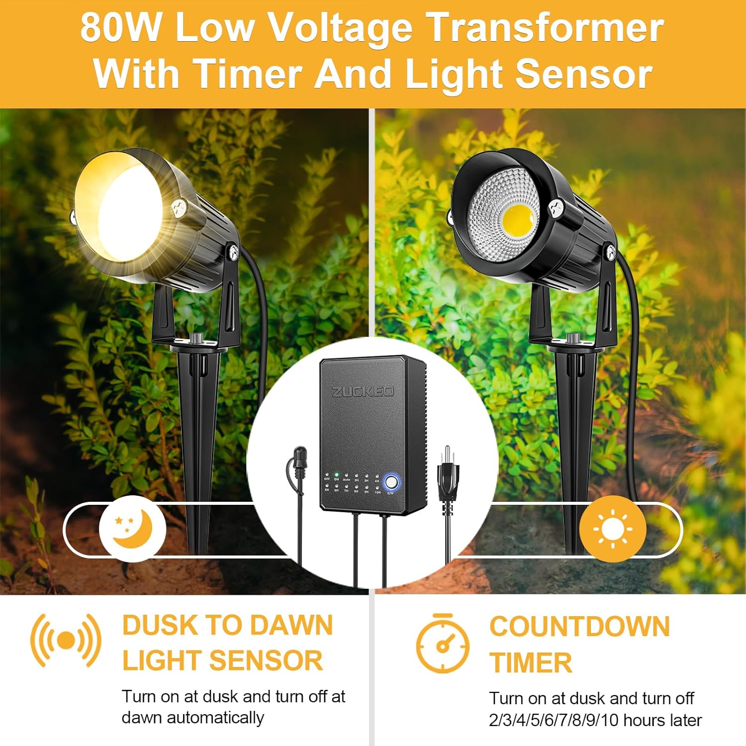 All-in-One Low Voltage Landsca - Outdoor Lighting Kit With Transformer 评论和价格