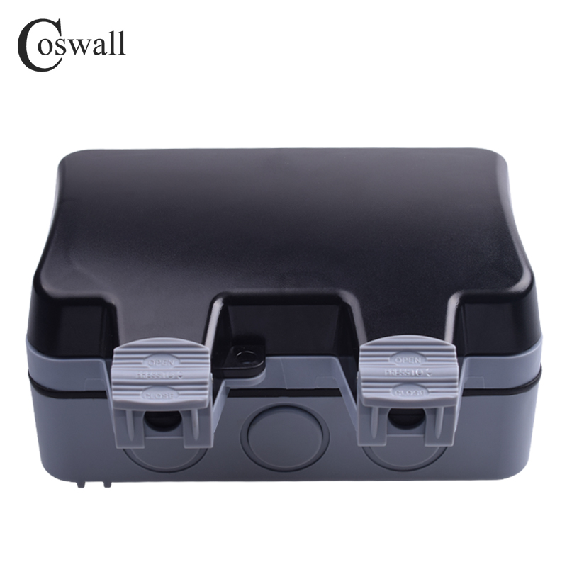 Coswall IP66 Weatherproof Wate - Outdoor Lighting With Outlet 评论和价格
