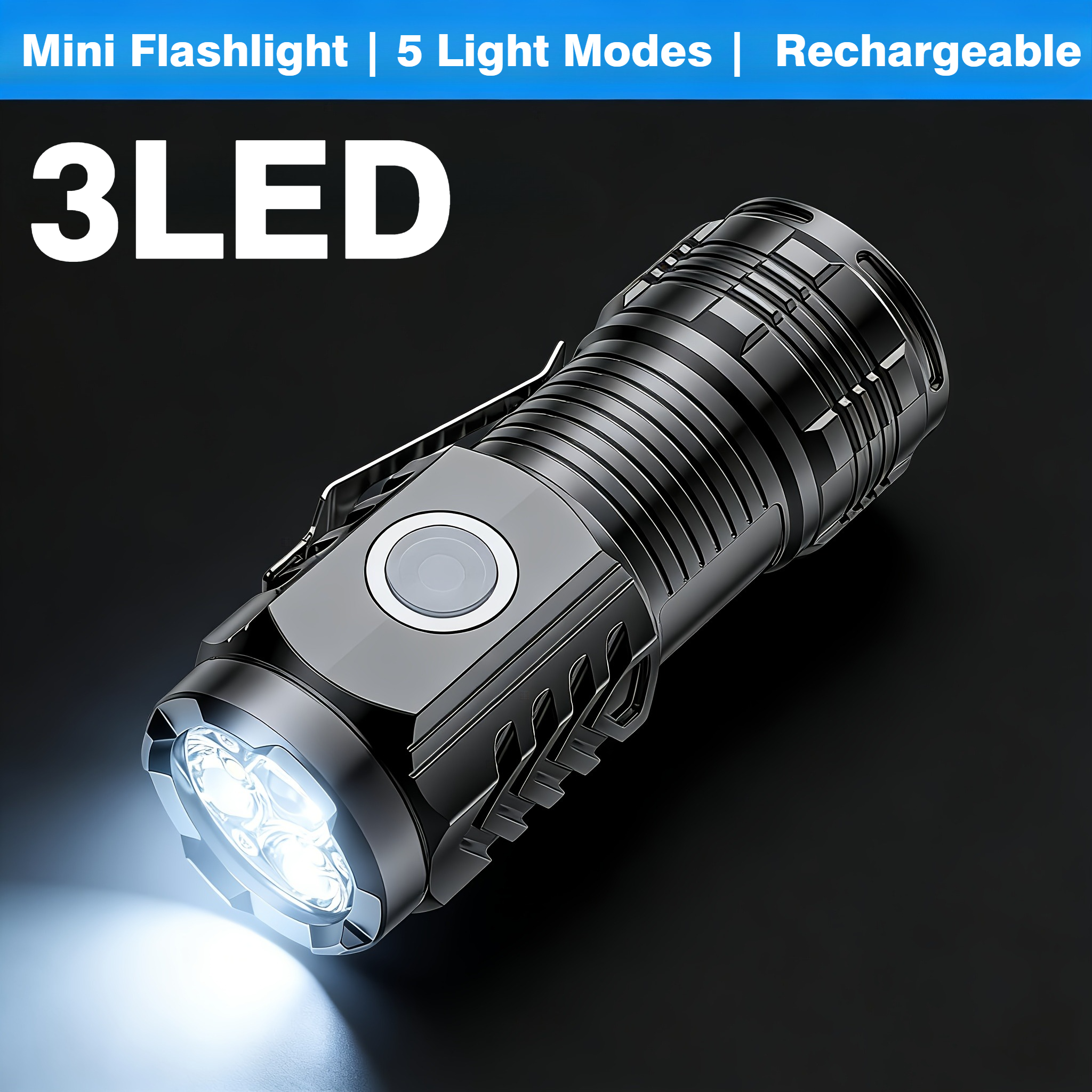 Portable Mini 3 LED Handheld F - Outdoor Lighting Electric 评论和价格