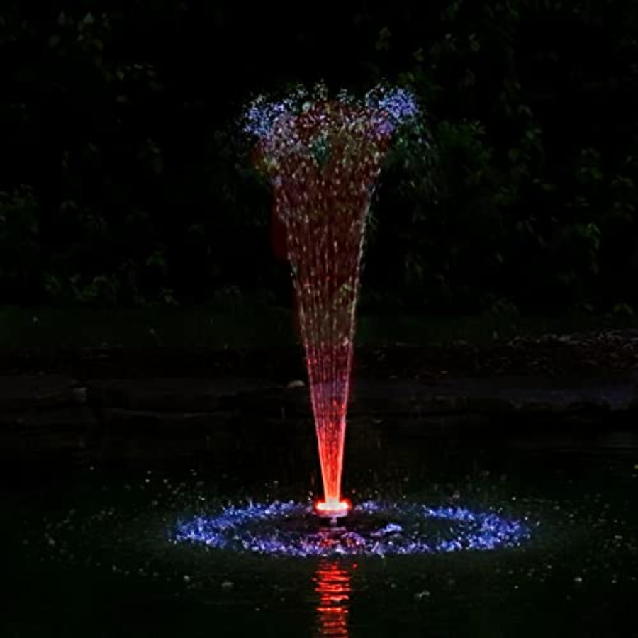 Small Floating Fountain for Po - Pond Light Submersible 评论和价格