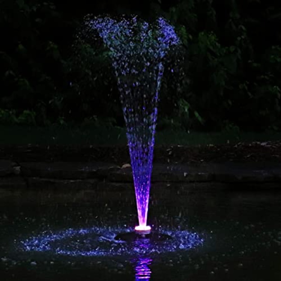 Small Floating Fountain for Po - Pond Light Submersible 评论和价格