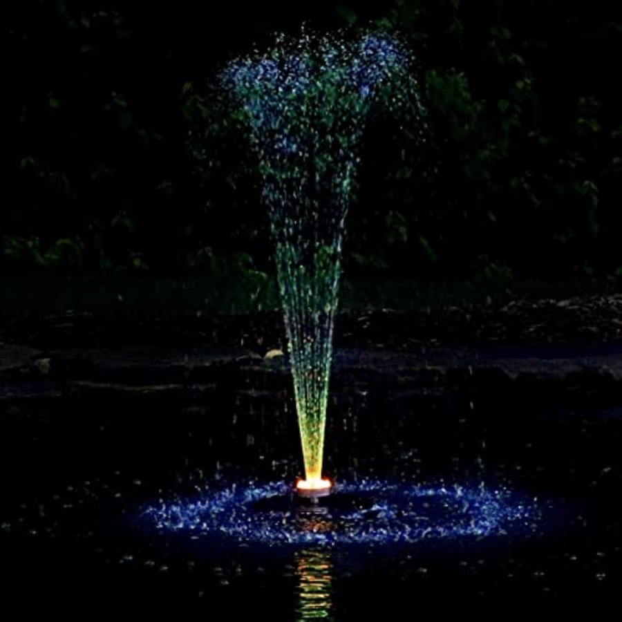 Small Floating Fountain for Po - Pond Light Submersible 评论和价格