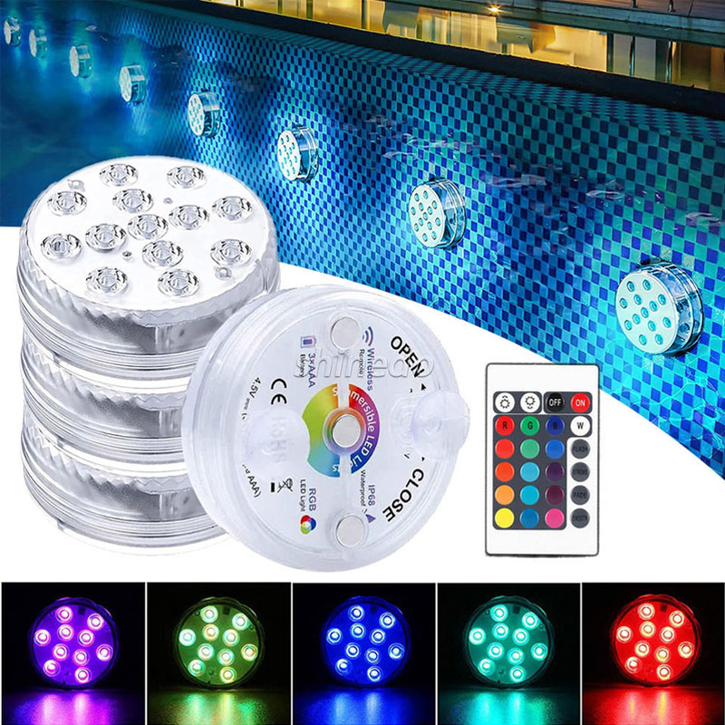 Multi Color Submersible LED Li - Pond Light Submersible 评论和价格