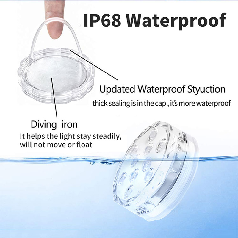 Multi Color Submersible LED Li - Pond Light Submersible 评论和价格