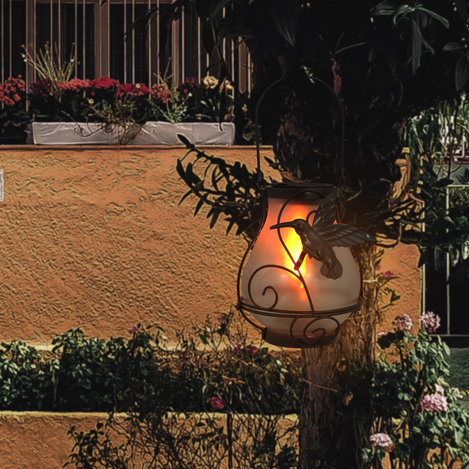 1Pcs Solar Powered Butterfly L - Solar Lantern Hanging 评论和价格