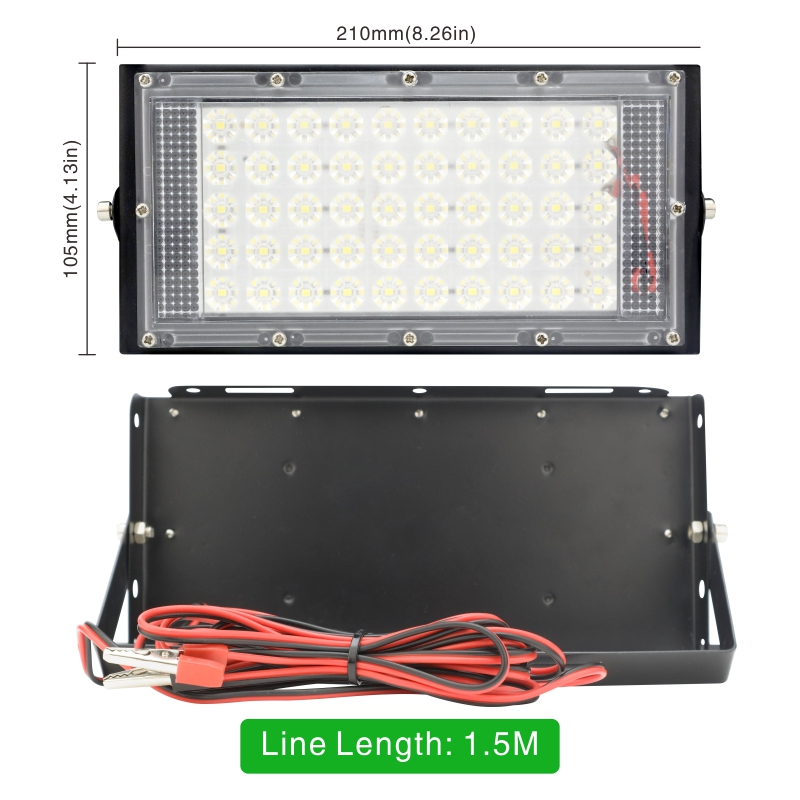 DC 12V-85V 50W Led Flood Light - Outdoor Lighting Volt 评论和价格