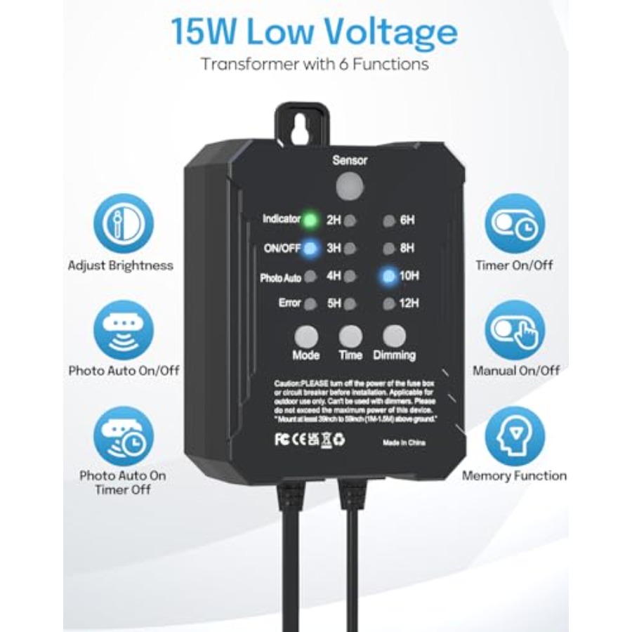 Low Voltage Deck Lights Recess - Outdoor Lighting Kit With Transformer 评论和价格