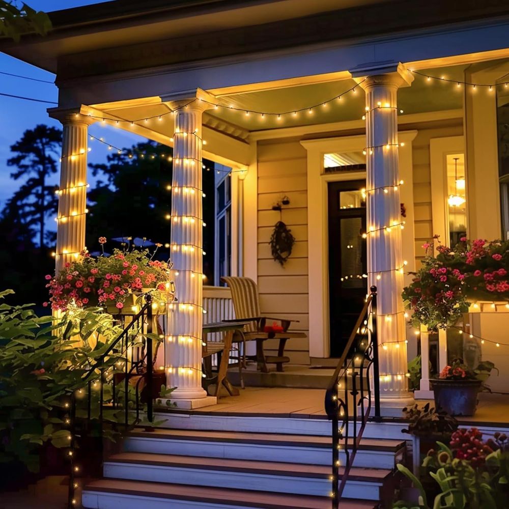 200 LED Warm White Outdoor/Ind - Lighting Wedding Outdoor 评论和价格