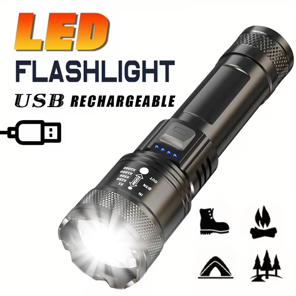 Super Bright LED Flashlight US - Outdoor Lighting Usb 评论和价格