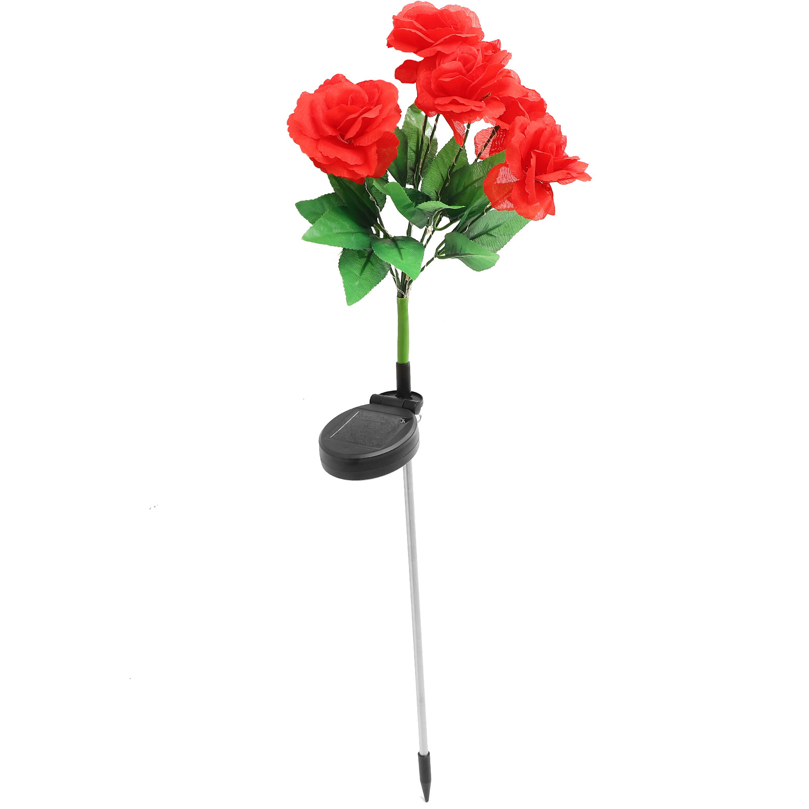 Solar Powered 7-Head Rose Flow - Outdoor Lighting Yard Stakes 评论和价格