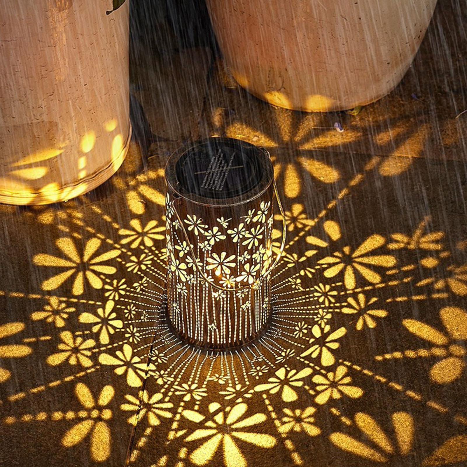 Outdoor Solar Lanterns Colorfu - Outdoor Lighting Pathway 评论和价格