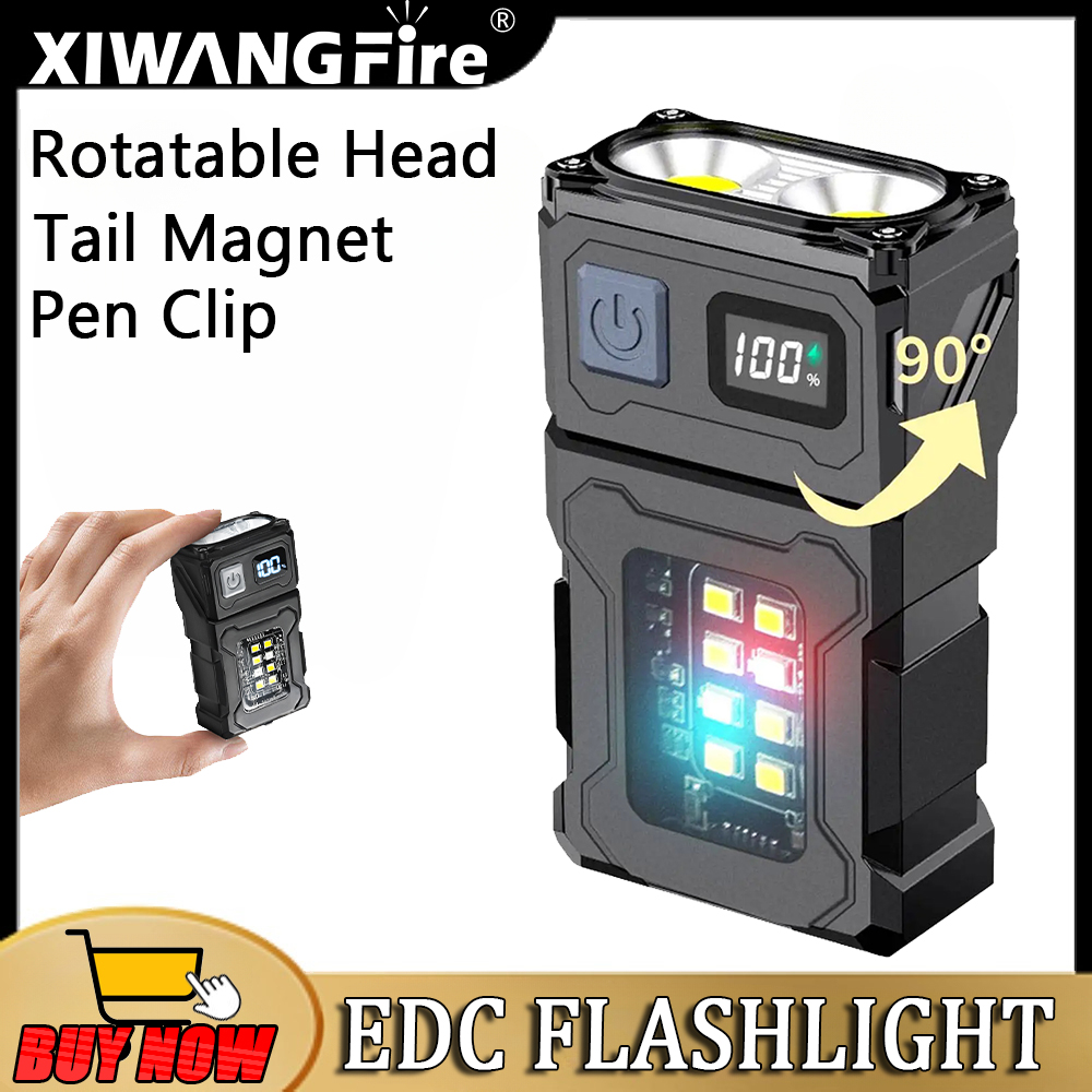 Mini LED Handheld Flashlights  - Outdoor Lighting Usb 评论和价格