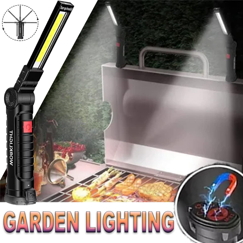 Portable LED Flashlight with M - Outdoor Lighting Electric 评论和价格