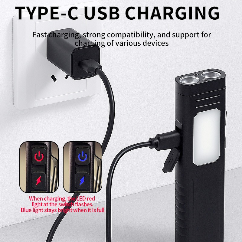 Multi Functional Magnetic COB  - Outdoor Lighting Usb 评论和价格