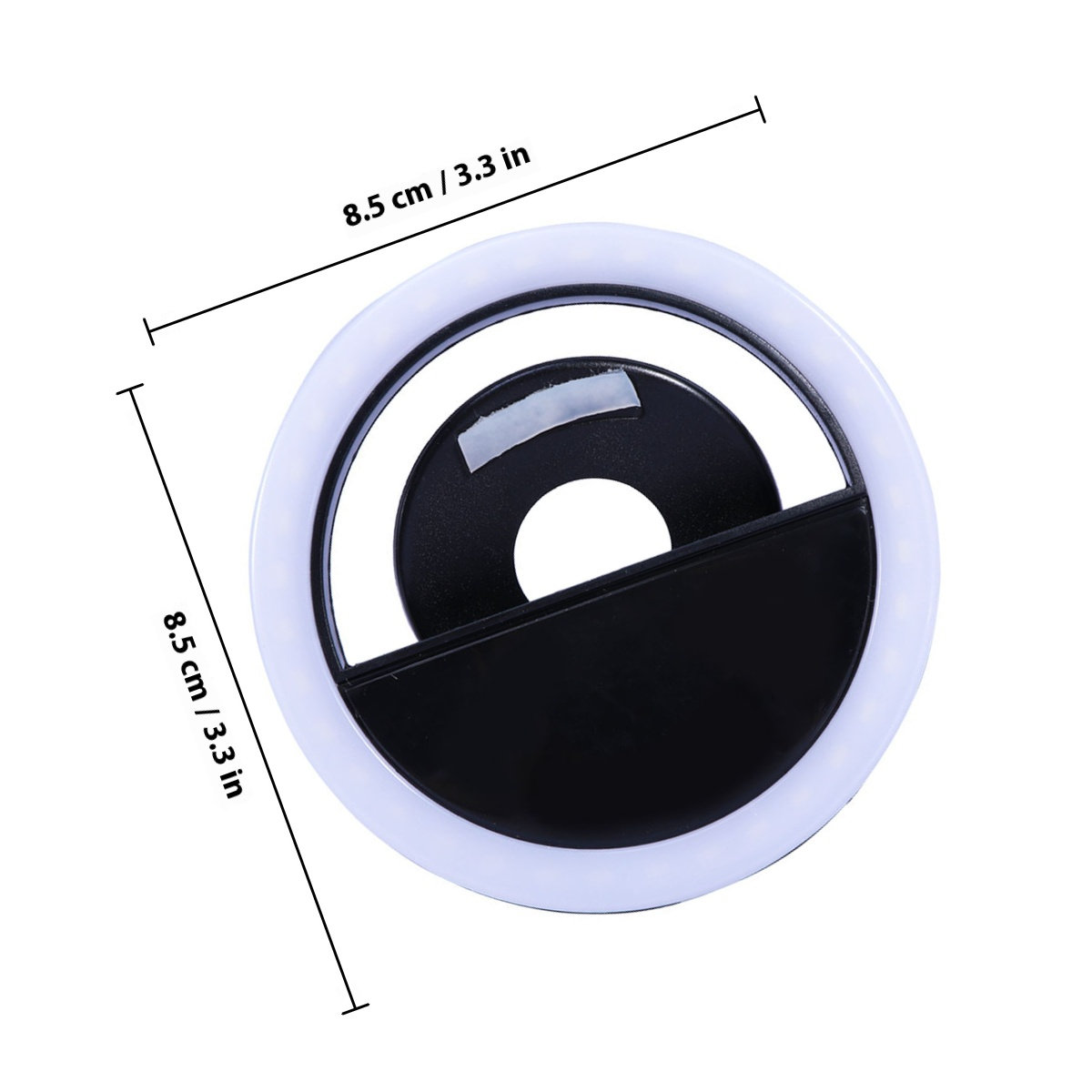 Compact LED Selfie Ring Light  - Outdoor Lighting For Photography 评论和价格