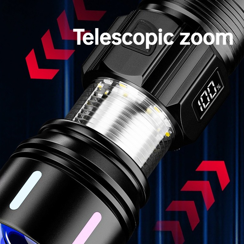 Strong Light LED Flashlight Te - Outdoor Lighting Usb 评论和价格
