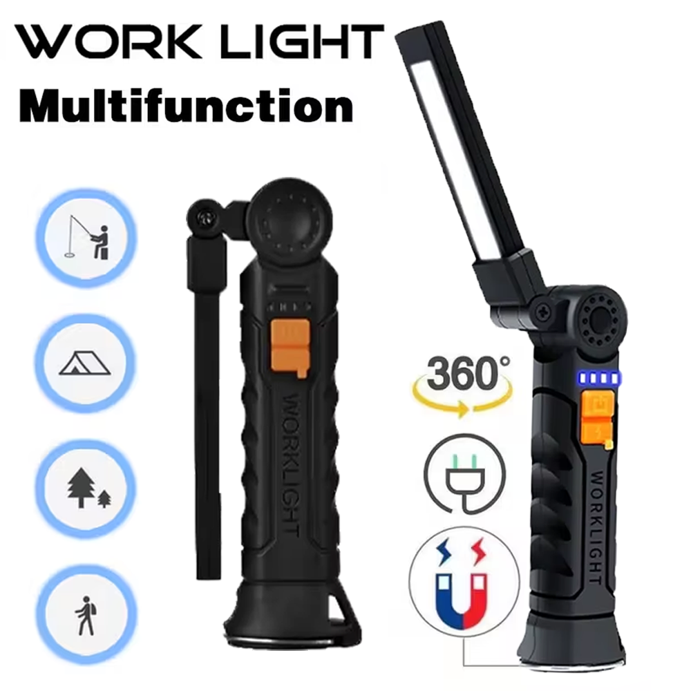 Portable COB LED Flashlight US - Outdoor Lighting Electric 评论和价格