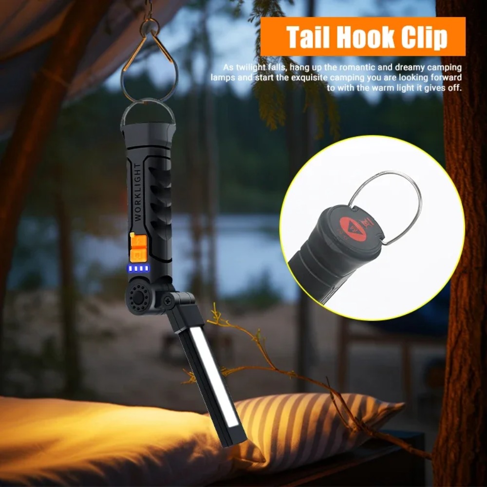 Portable COB LED Flashlight US - Outdoor Lighting Electric 评论和价格