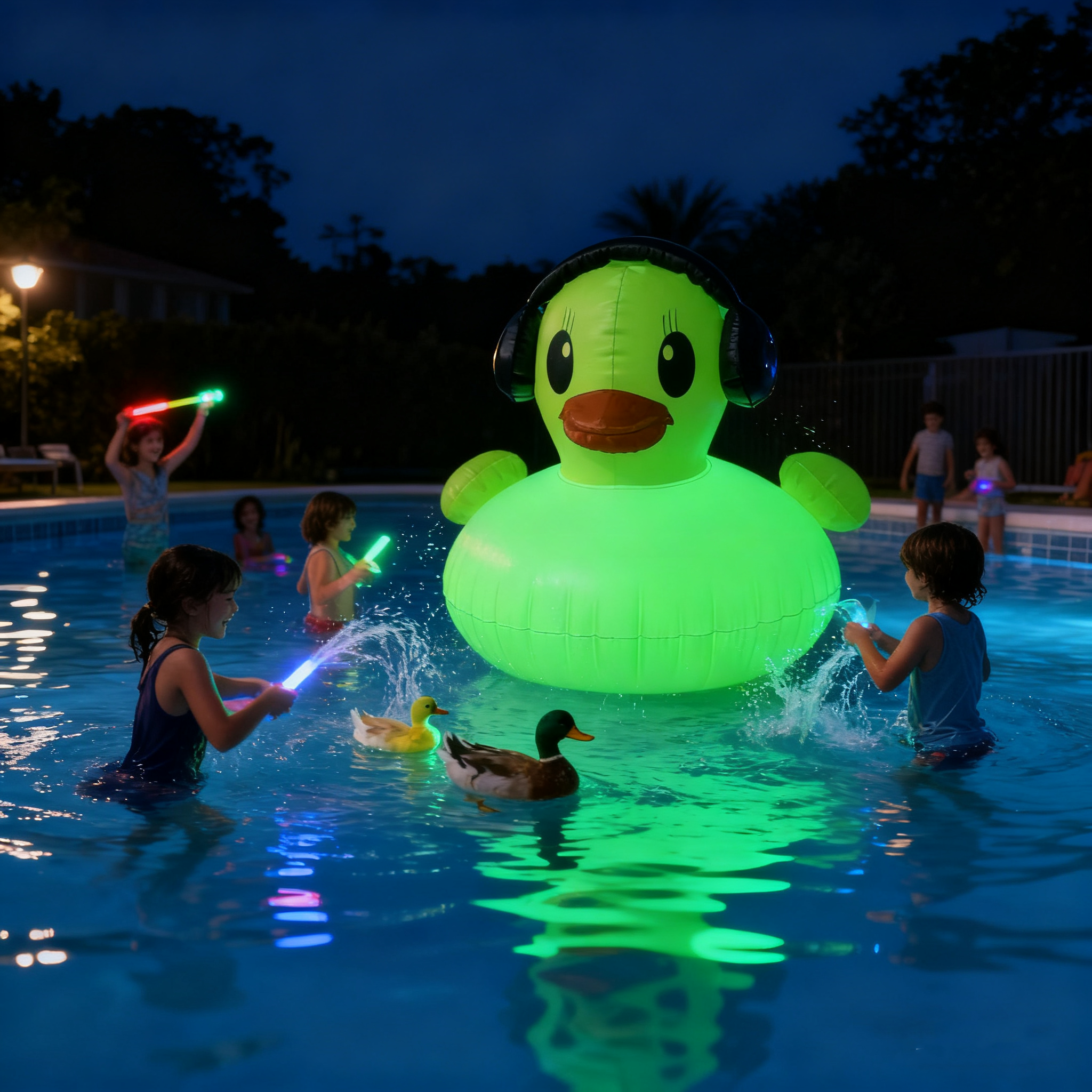 Floating Lighting Fixtures for - Pond Light Submersible 评论和价格