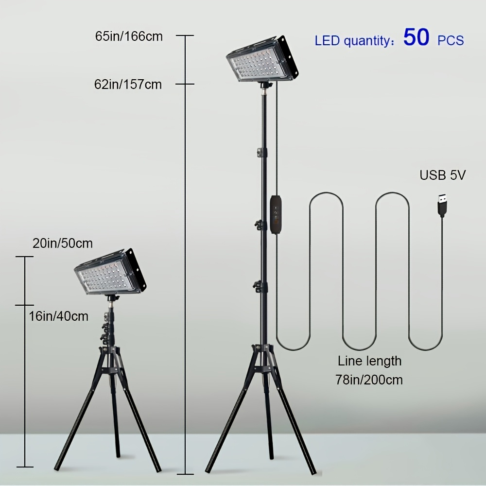 LED Work Lights with Stand, 3  - Outdoor Lighting Bulbs 评论和价格
