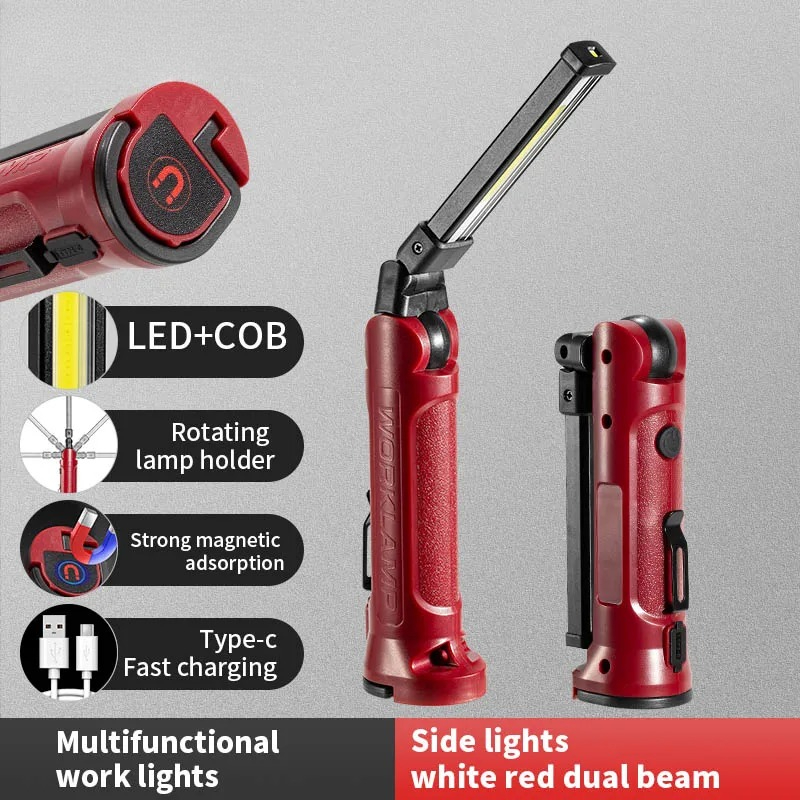 COB LED Work Light Rechargeabl - Outdoor Lighting Electric 评论和价格
