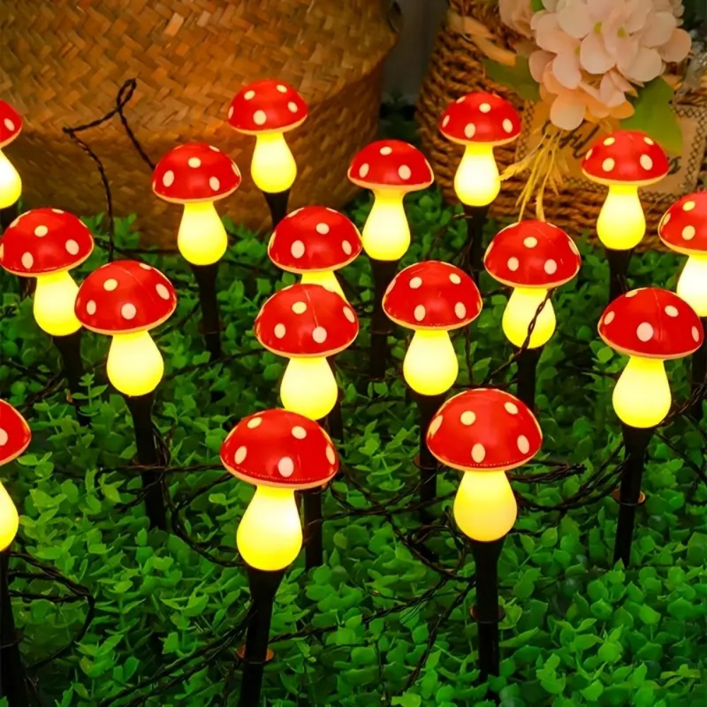 5M10LED/8M20LED Solar Powered  - Outdoor Lighting Yard Stakes 评论和价格
