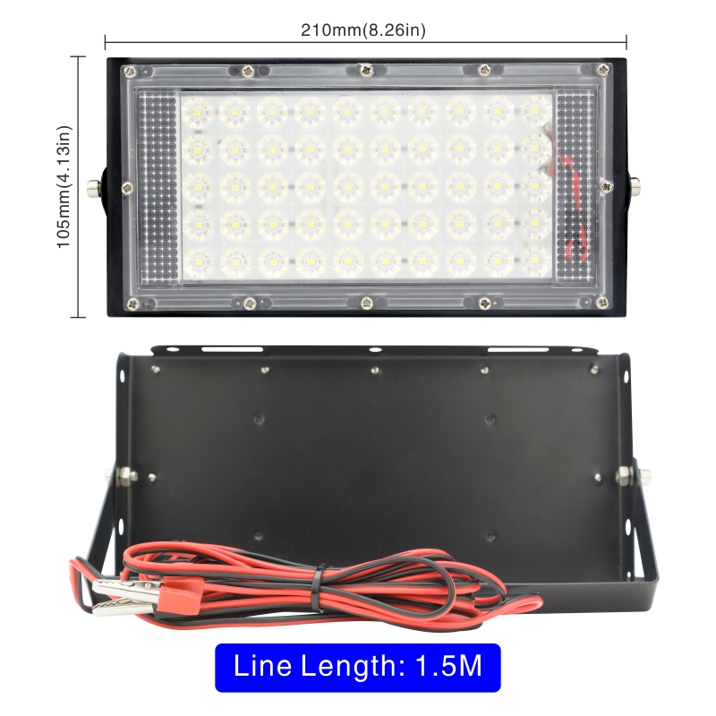 DC 12V-85V 50W Led Flood Light - Outdoor Lighting Volt 评论和价格