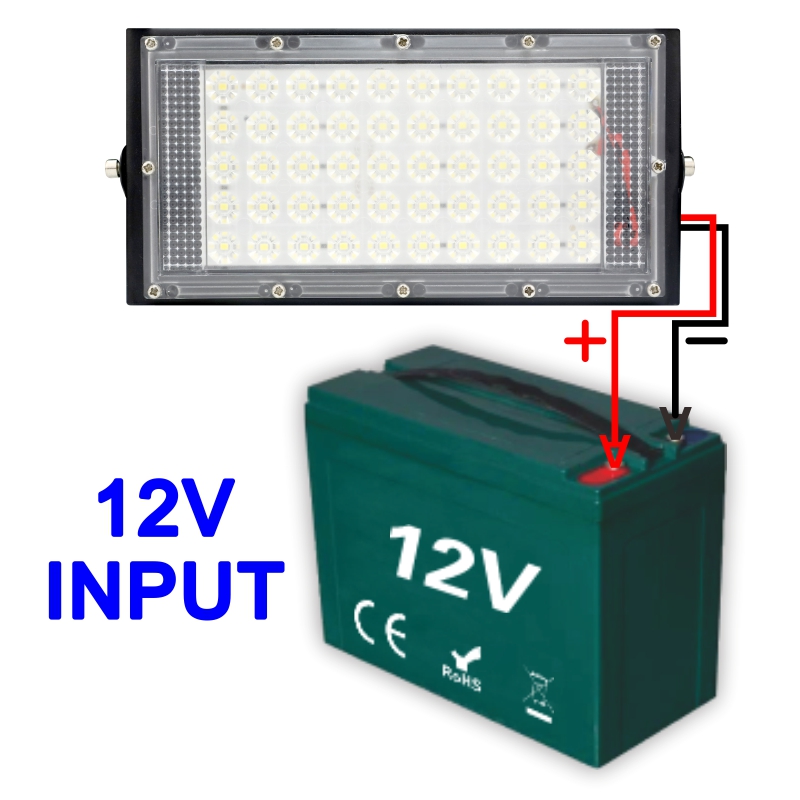 DC 12V-85V 50W Led Flood Light - Outdoor Lighting Volt 评论和价格