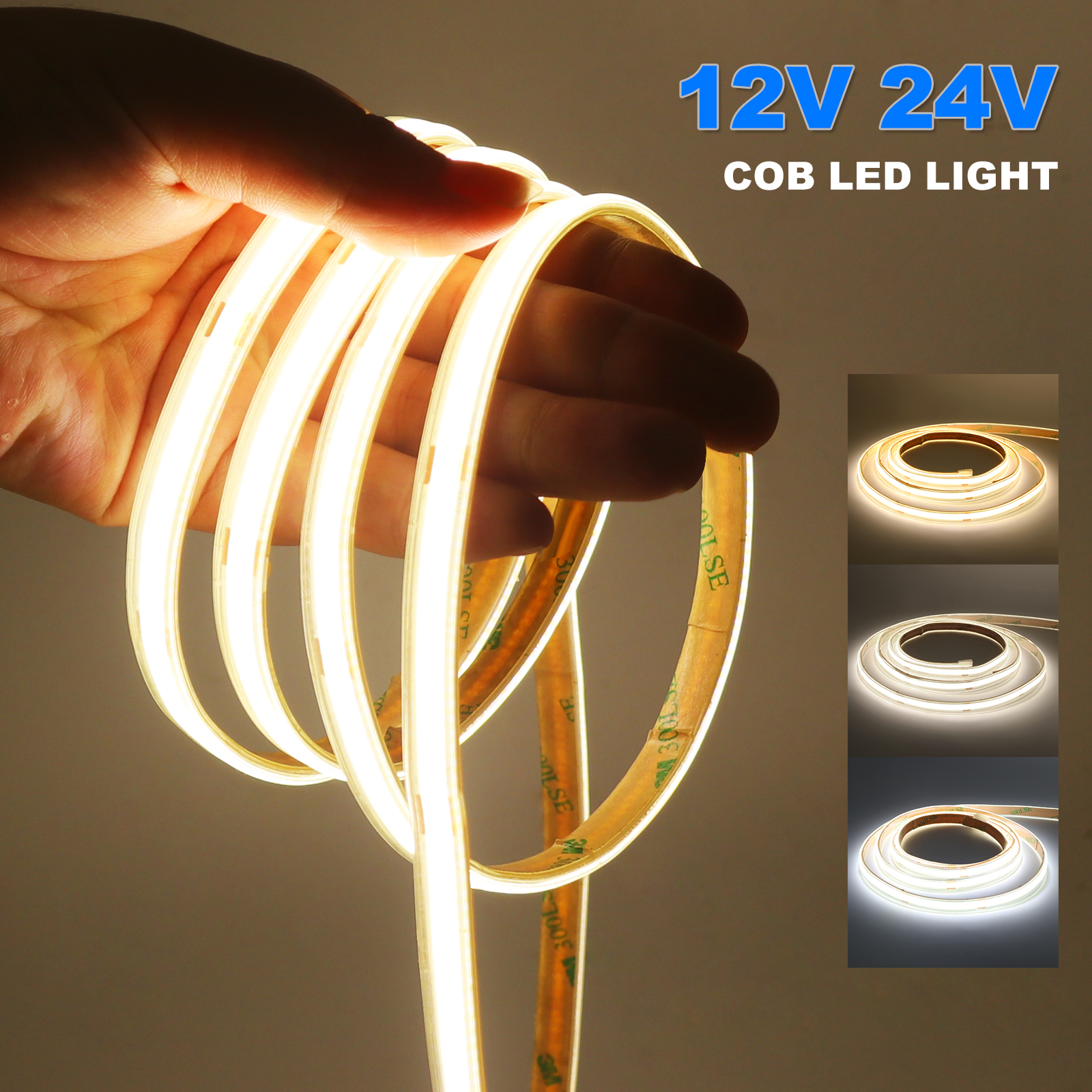 IP67 COB LED Strip Light DC 12 - Pond Light Submersible 评论和价格