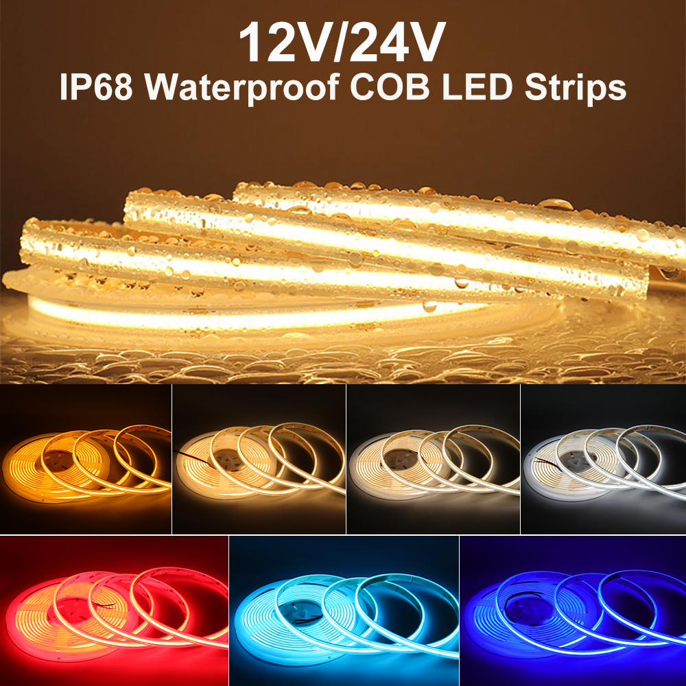 IP68 Waterproof LED Strip Ligh - Pond Light Submersible 评论和价格
