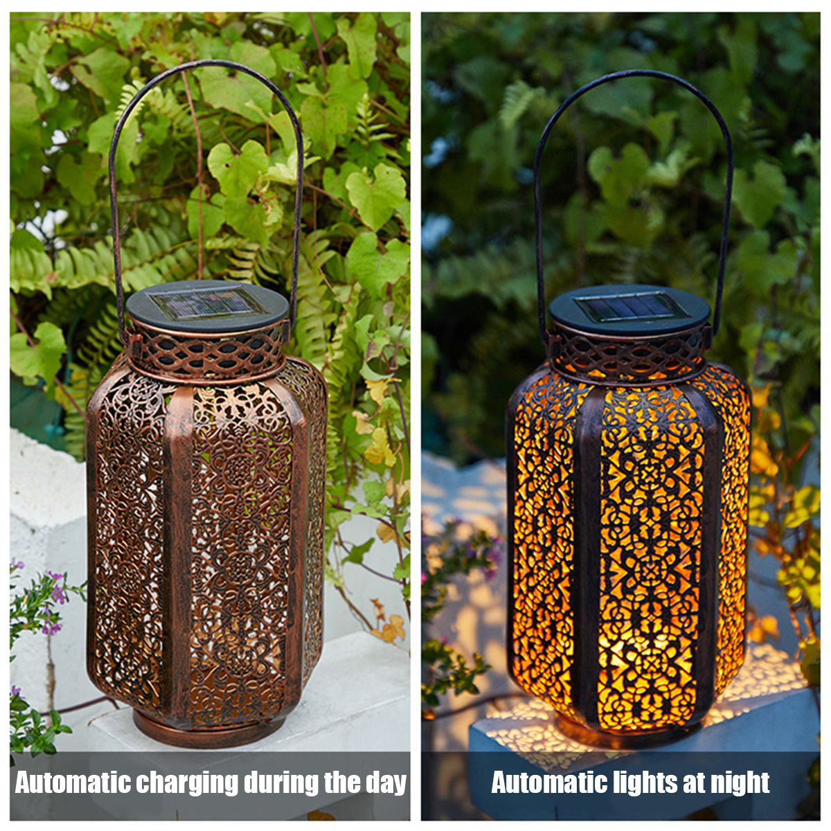 Solar Lanterns Outdoor Waterpr - Solar Lantern Hanging 评论和价格