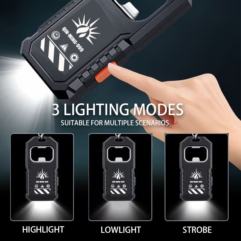 2Pcs Portable LED COB Keychain - Outdoor Lighting Electric 评论和价格