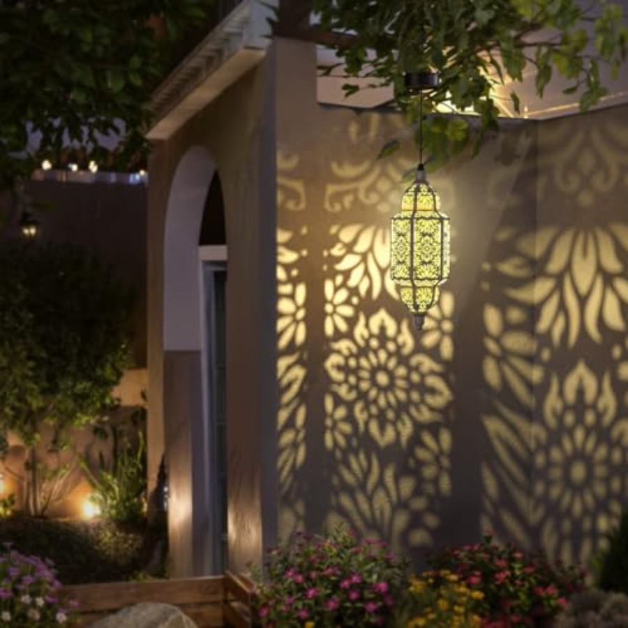 2 Pack Hanging Solar Lights Ou - Solar Lantern Hanging 评论和价格