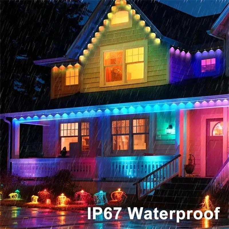 Smart RGBIC Outdoor Permanent  - Outdoor Lighting For Christmas 评论和价格