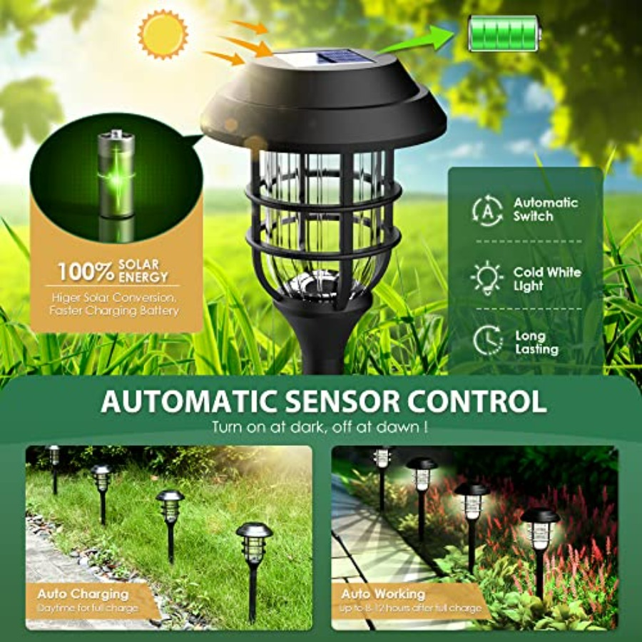 Solar Lights for Outside, Sola - Outdoor Lighting Pathway 评论和价格