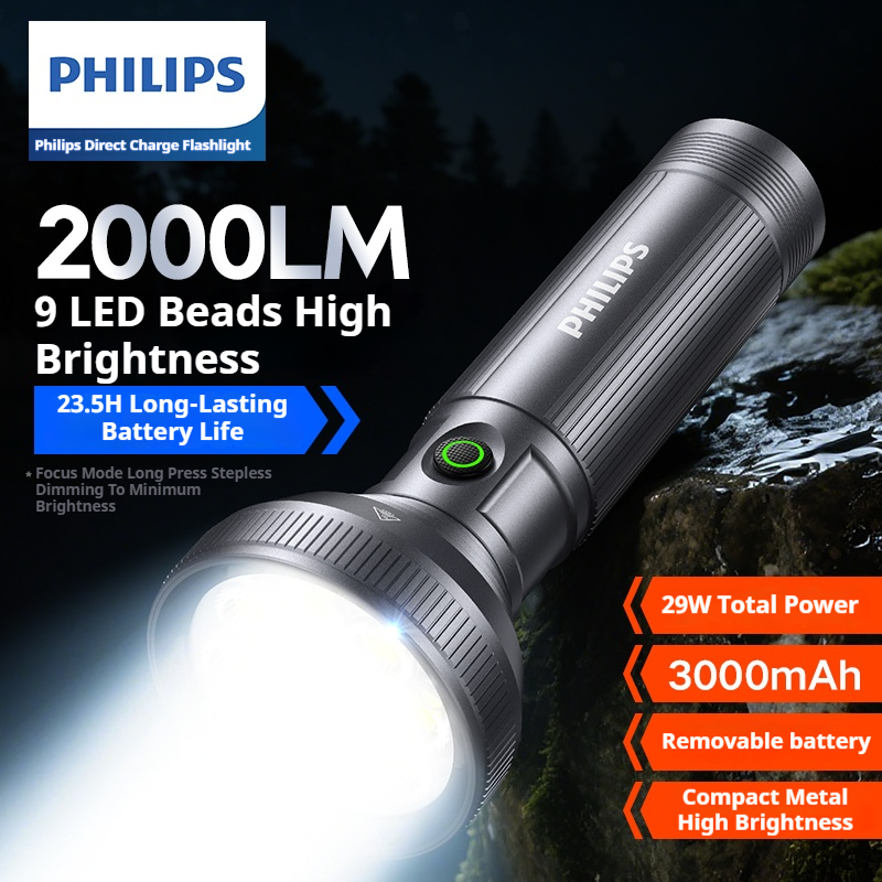 PHILIPS 2025 New 9 Lamp Beads  - Outdoor Lighting Usb 评论和价格