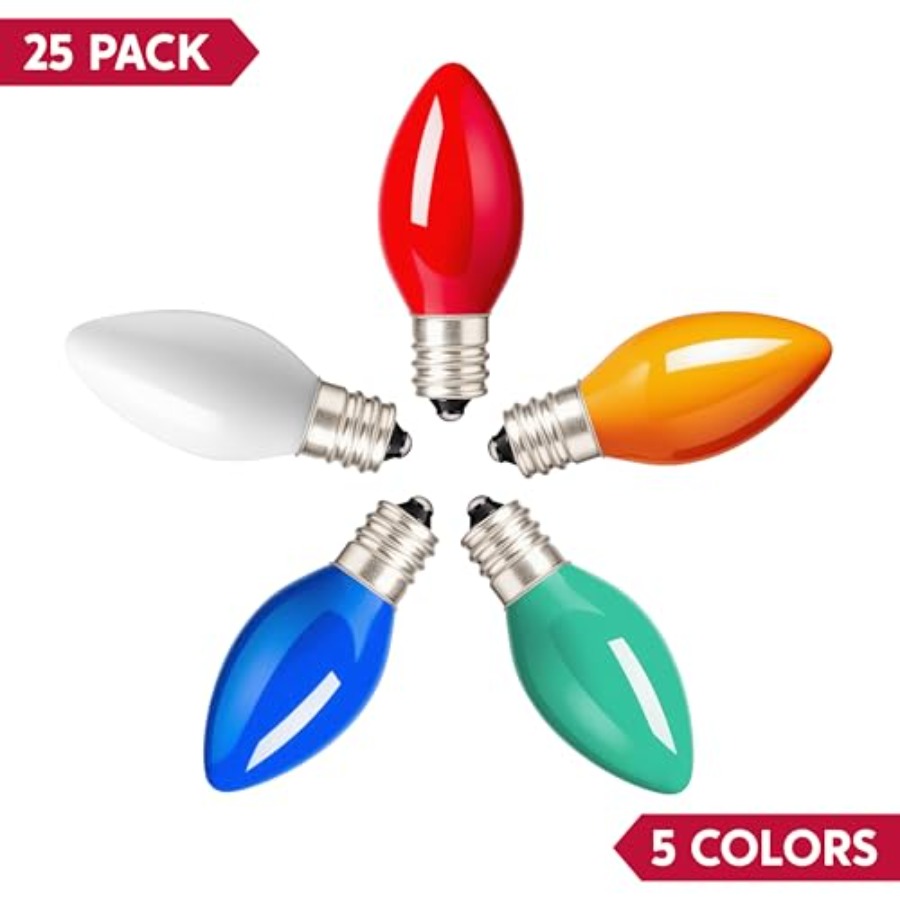 25 Pack Replacement Light Bulb - Outdoor Lighting Volt 评论和价格