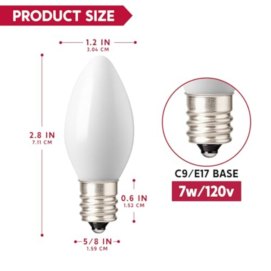 25 Pack Replacement Light Bulb - Outdoor Lighting Volt 评论和价格