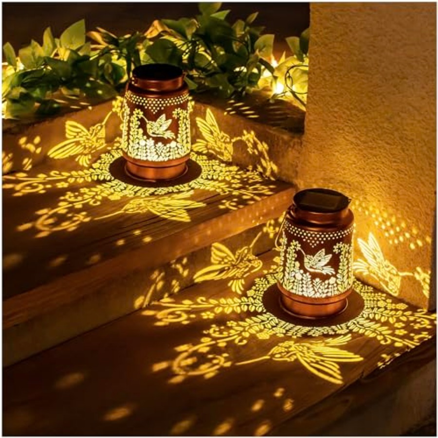 Solar Lanterns Outdoor Waterpr - Solar Lantern Hanging 评论和价格