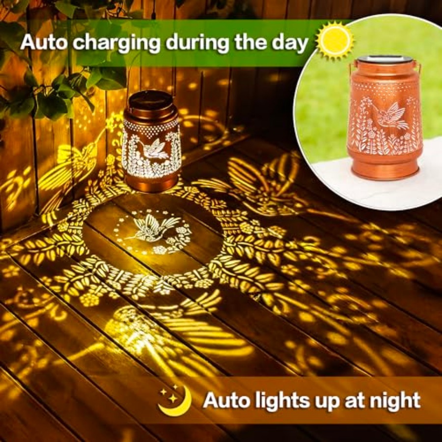 Solar Lanterns Outdoor Waterpr - Solar Lantern Hanging 评论和价格