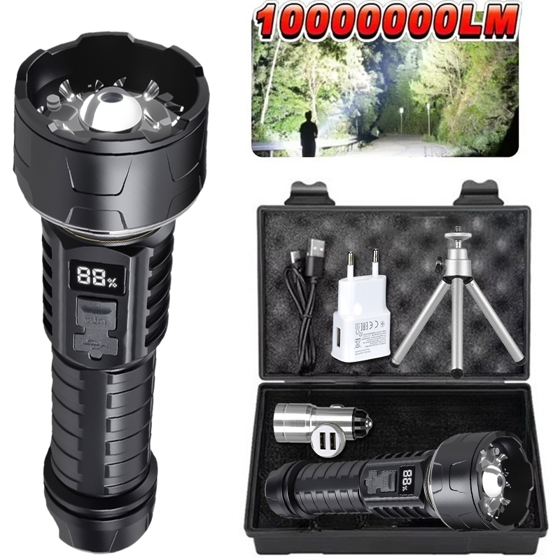 COB LED Flashlight Rechargeabl - Outdoor Lighting Bulbs 评论和价格