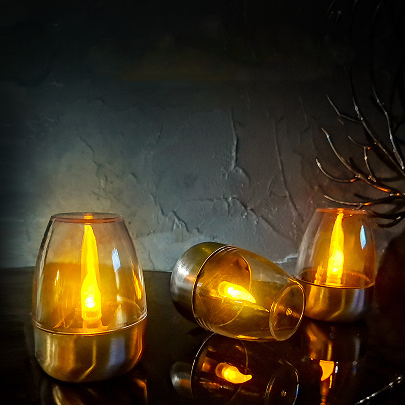 LED Solar Candles Light Flamel - Lighting Wedding Outdoor 评论和价格