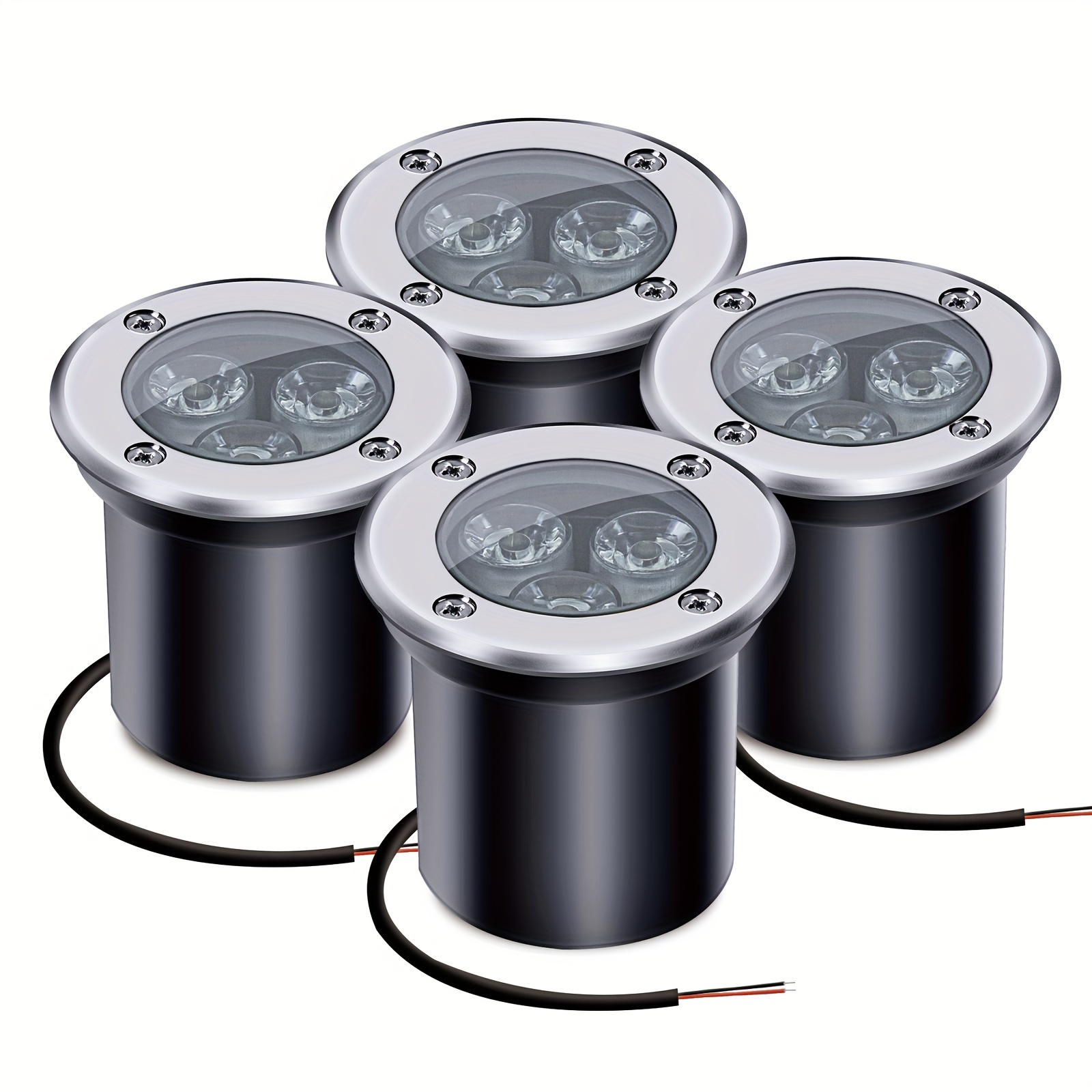 Set of Four 3-Watt 12-Volt Low - Outdoor Lighting Volt 评论和价格