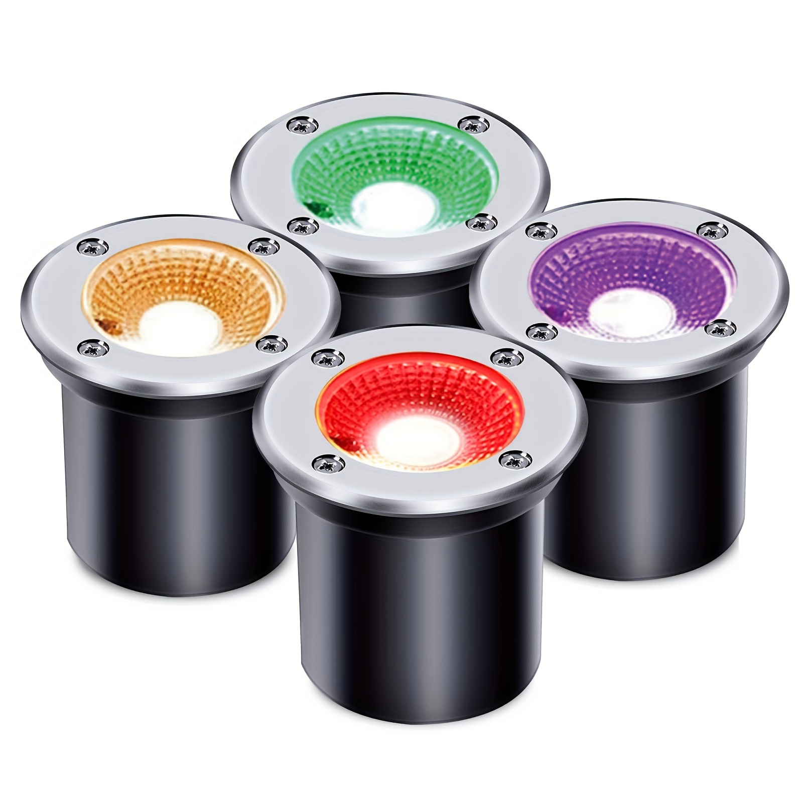 Set of Four 3-Watt 12-Volt Low - Outdoor Lighting Volt 评论和价格