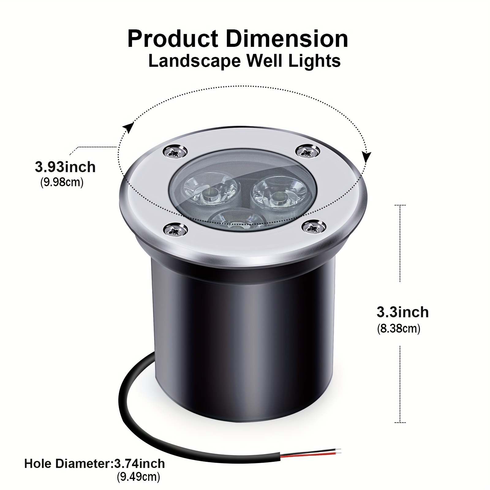 Set of Four 3-Watt 12-Volt Low - Outdoor Lighting Volt 评论和价格